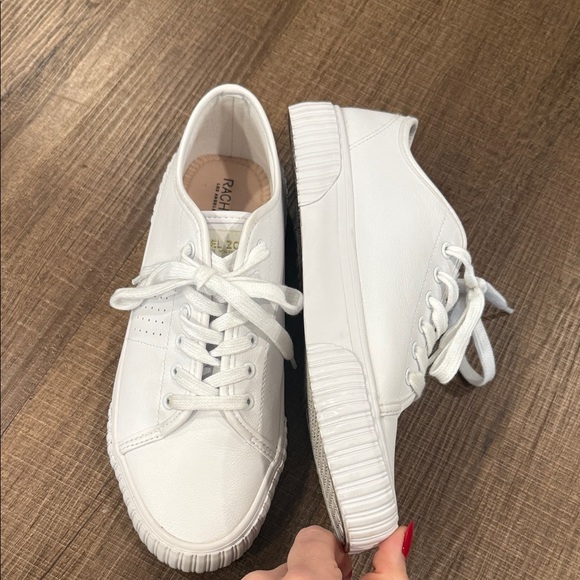 Rachel Zoe Classic White Sneakers - Picture 7 of 12